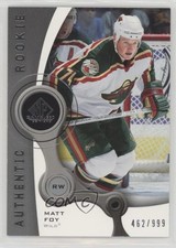 2005-06 SP Game Used Edition Authentic Rookies 462/999 Matt Foy #135 rh0