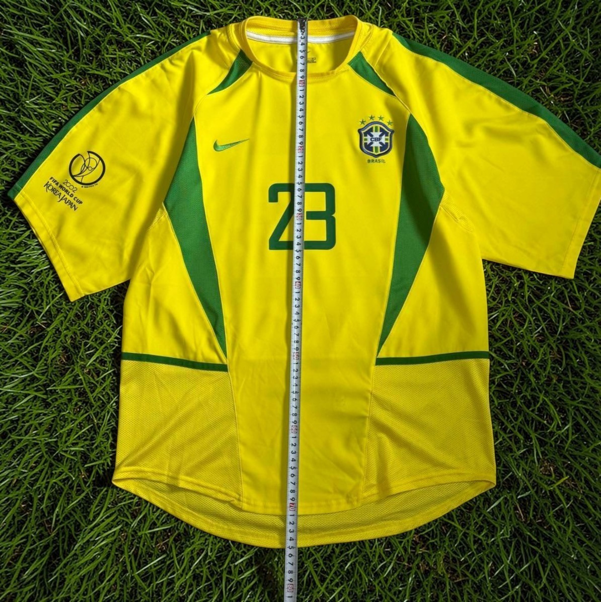 Kaka - Brazil 2002 Official Jersey Shirt Kit - US M - World Cup
