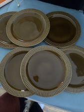 6 VINTAGE BRITISH ANCHOR Staffordshire  Tea/ Side Plates 15cm/ 6”