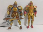 Vintage 1998 Mystic Knights of Tir Na Nog Lot Garrett Forest 5" Figure Bandai