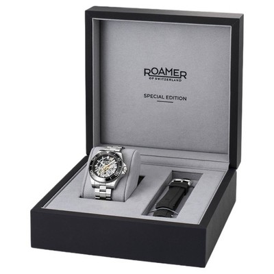 Roamer 986984 41 85 20 Men's Premier Box Set Automatic Watch