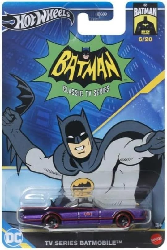 Hot Wheels - 2024 Batman Theme 6/20 TV Series Batmobile (BBHRW21)