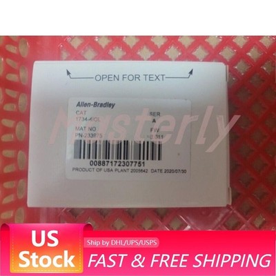 Allen-Bradley 1734-4IOL Interface IO Link Distributed I/O New US Free Tax