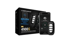 Compustar CSX4900-S 4-Button 2-Way, 3000' Remote Start System w/Drone X1LTE
