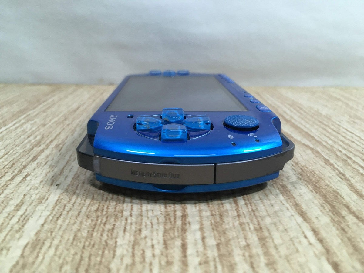 PSP-3000ブルー GD7846 Plz Read Item Condi PSP-3000 VIBRANT BLUE SONY PSP