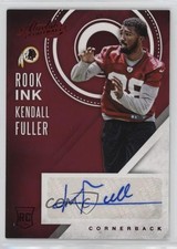 2016 Panini Absolute Rook Ink Red Kendall Fuller #31 Auto v9t