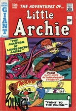 Little Archie #35 FN; Archie | June 1965 Sea Monster - w/Bag+Board