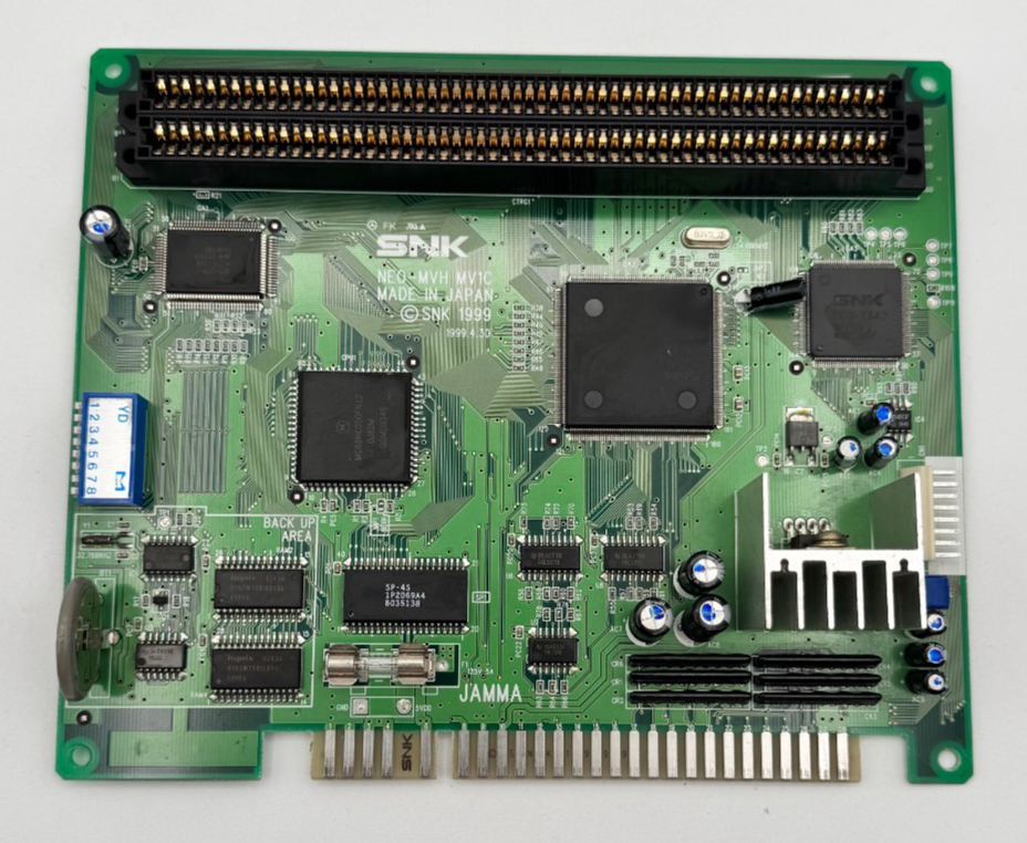 Us Seller- Neo Geo MVS Board MV1C - Arcade - Clean board -Tested