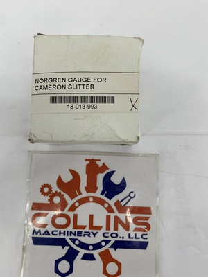 #ad Norgren 18 013 993 Pressure Gauge For Cameron Slitter 1 8″ BSP 0 10 Bar Gauge $27.69