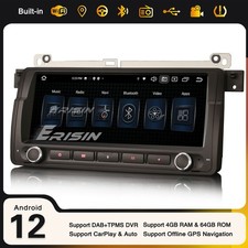 8,8" IPS Android 14 Autoradio 64GB CarPlay Navi BMW 3er E46 318 M3 MG ZT Rover75