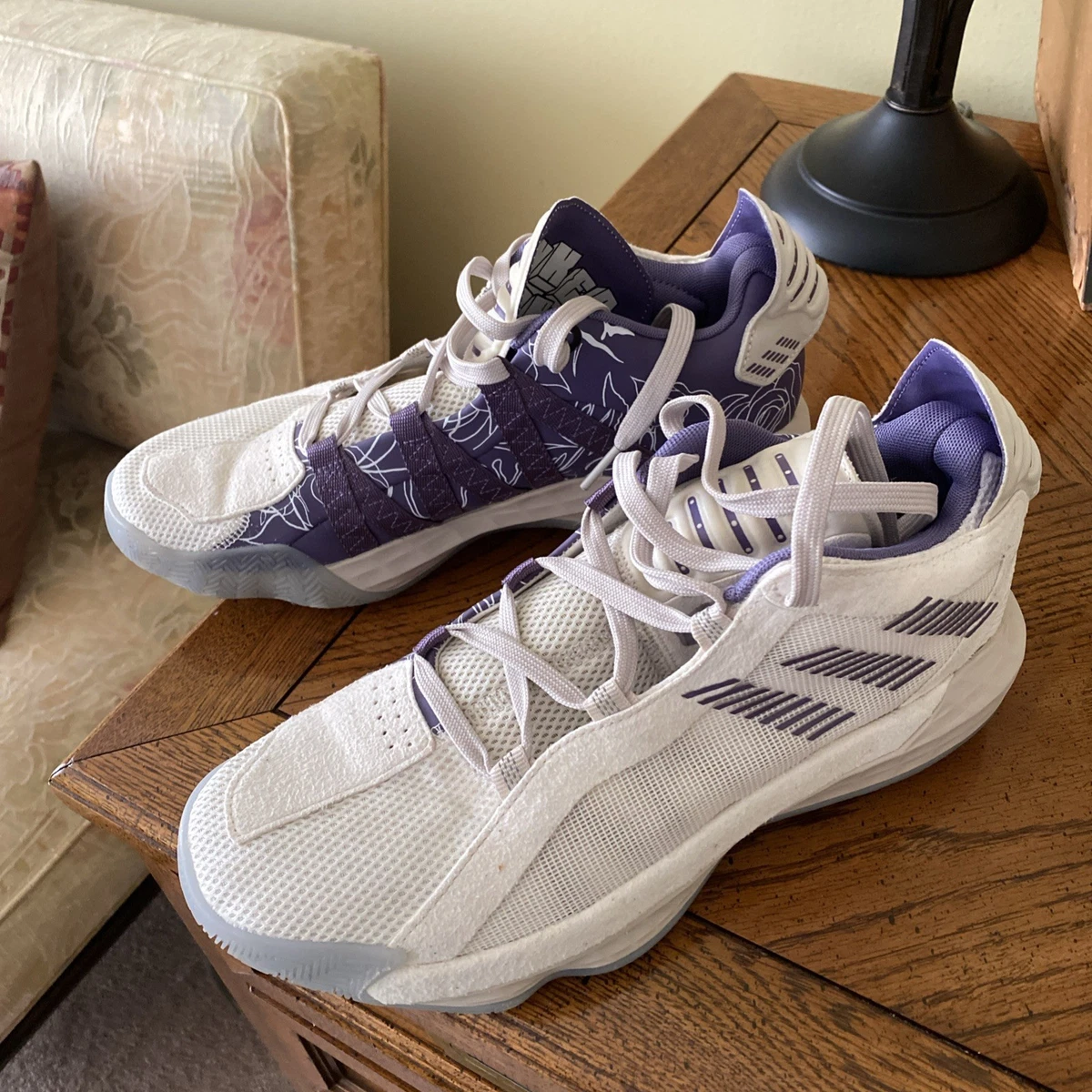 Dame 6 ‘Weber State’ basketball shoes/ sneakers adidas Dame 6 Weber State for Sale | Authenticity Guaranteed  main image 2