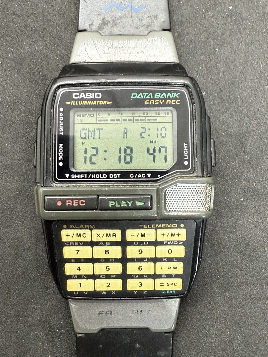 時計 CASIO DATABANK EASYREC Casio Databank Easy Record Features and Reviews | TikTok
