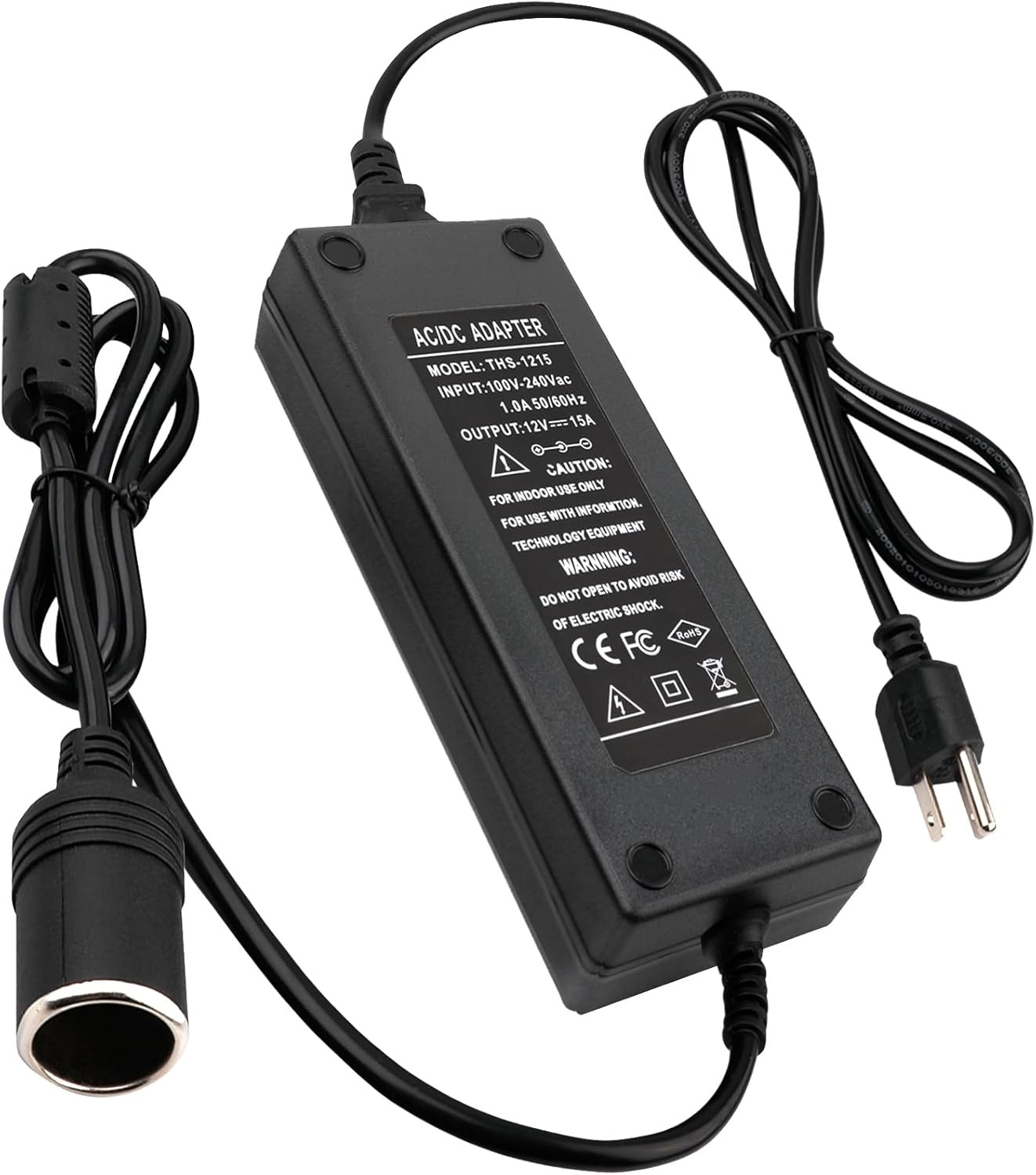 Adapter To Wall Plug, 12 Volt Power Supp