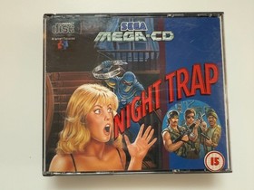 Night Trap Sega Mega CD - UK PAL VGC CIB - High Quality Packing - Tracked