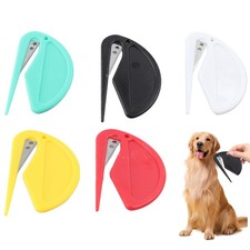 YUYUDEHM 5Pcs Pet Grooming Tool, Knotting Comb for 3"L x 1.8"W x 0.08"H