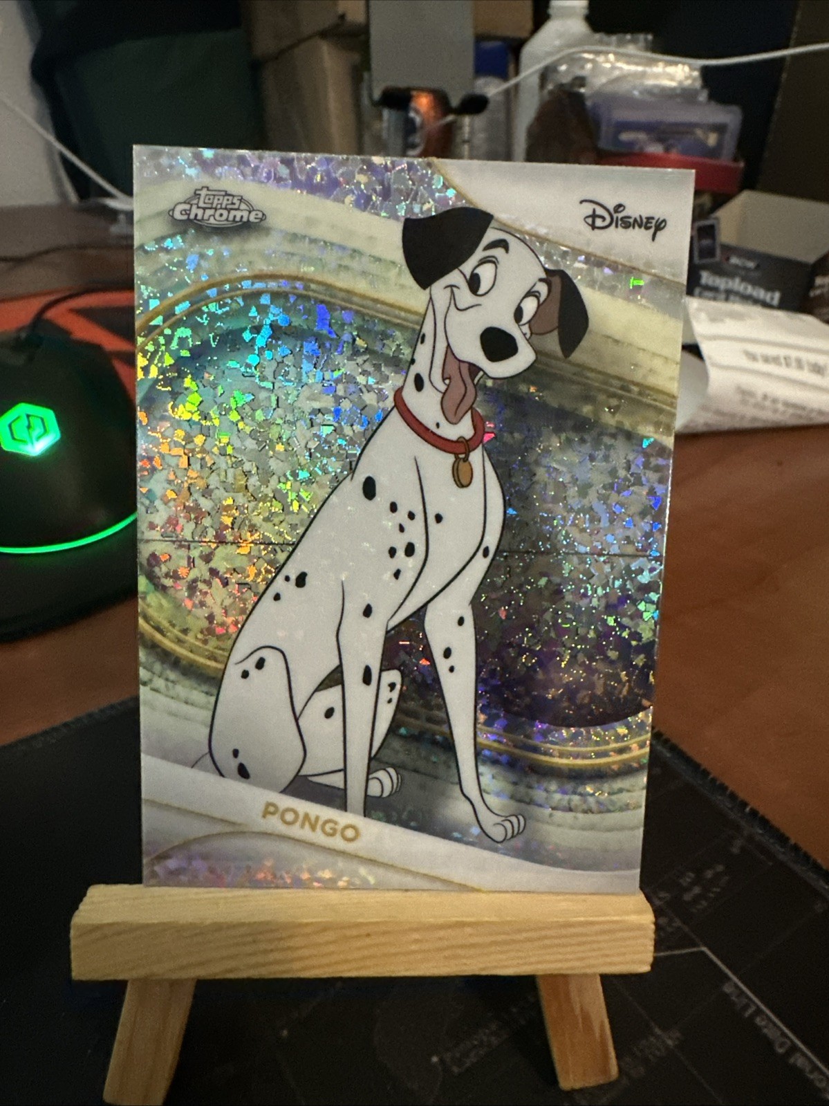 2025 Topps Chrome Disney Pongo 101 Dalmatians Mini Diamonds - Mega Exclusive