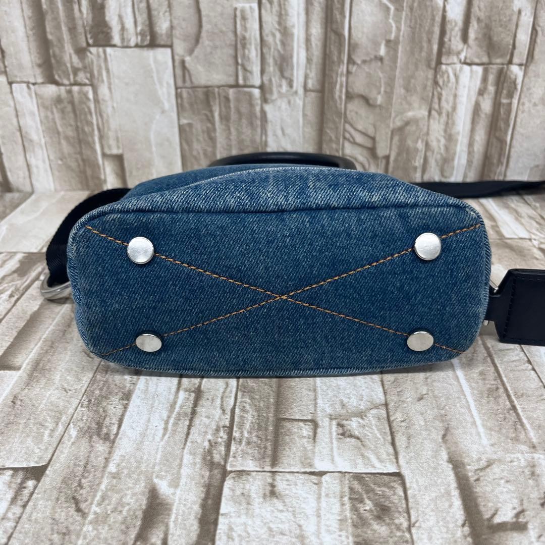 DIESEL DENISE Patchwork Denim Mini Crossbody Bag … - image 12