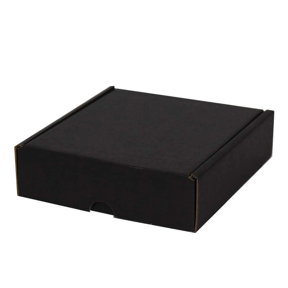 schwarzer Karton für den Postversand | Selbstaufbaubox ideal als Geschenk | s... - Bild 2 von 4