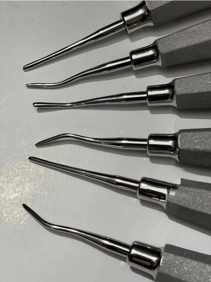 HU Friedy Elevator Combo No 301 302 303 Apexo E301 E302 E303 lot of 6 PCs - Image 4 of 4