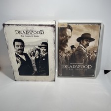 Deadwood: The Complete Series DVD Box Set And The Movie - HBO - Nice Bundle