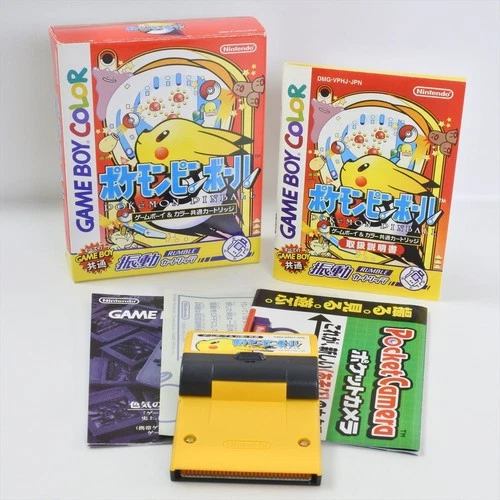 POKEMON PINBALL Pocket Monsters Rumble Gameboy Color Nintendo 2381 gb