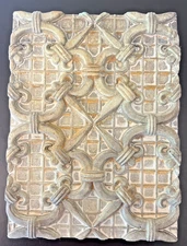 Sid Dickens Gallery Memory Block SDG25-SE151 Patterned Moulding ~ OOAK ~ Signed