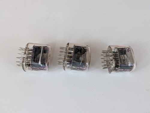 3 Stück IN-15A & IN-15B Nixie Symbol Blinker UdSSR Lampe - Bild 13 von 17