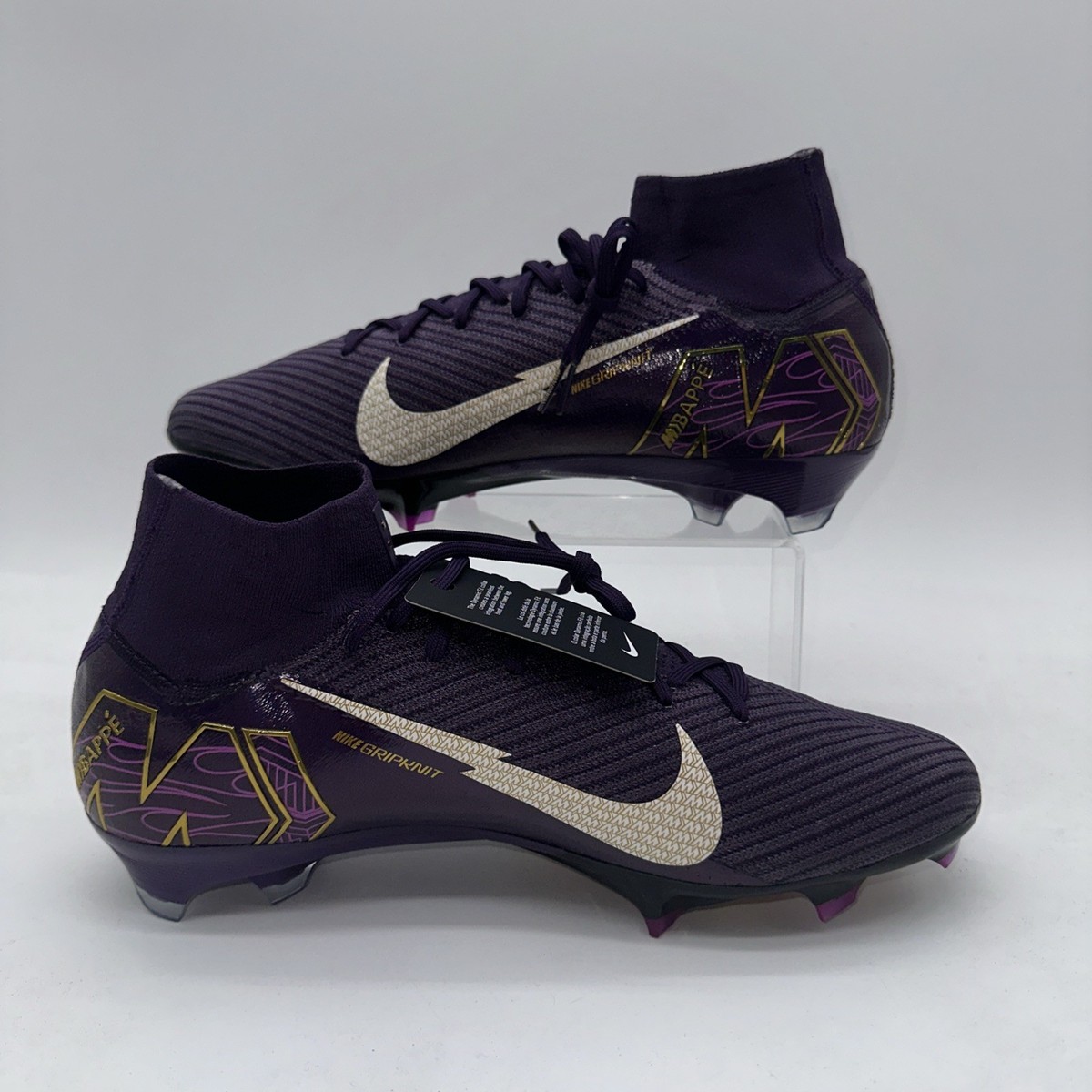 Nike Zoom Mercurial Superfly 10 Elite KM FG Soccer Cleats FQ8692-500 NWB 7.5M/9W Nike Zoom Mercurial Superfly 10 Elite Km Fg Kylian Mbappe Sz  main image 4