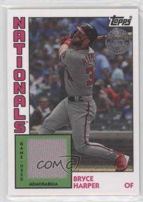2019 Topps 1984 Topps Baseball Relics Series 2 Bryce Harper #84R-BH s1e