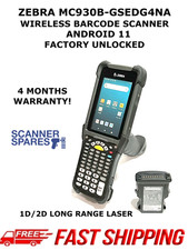    Zebra MC930B-GSEDG4NA 1D/2D Long Range Lazer WIFI Barcode Scanner Android 11
