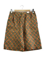 GUCCI/Shorts/Size 46/Silk/Multicolor/All-over Pattern