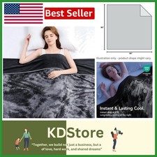 90''x90'' Cooling Blanket for Hot Sleepers - Arc-Chill Q-Max Double Sided