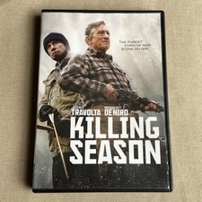 Killing Season DVD 2013 John Travolta Robert De Niro Ex-Military Cat  Mouse 
