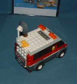 CITY, SPACE SATELLITE LAUNCH PAD SET 3366 - LEGO - 2011 - USED