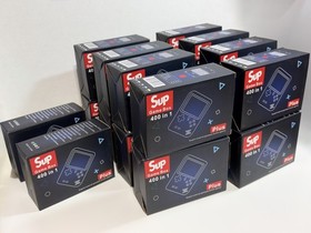 400 in 1 Gameboy Handheld Gaming Console - Game Box with Nintendo & Atari Games