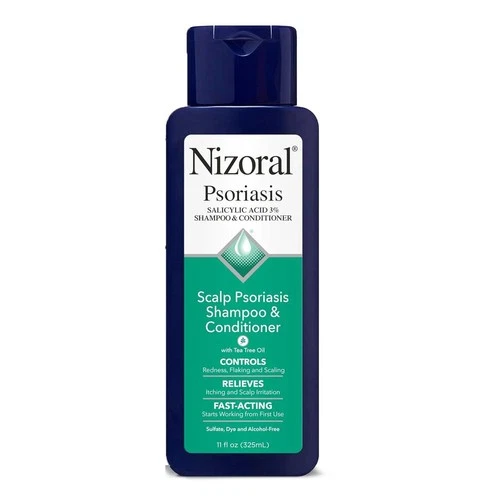 Nizoral Psoriasis 2-in-1 Shampoo & Conditioner with 3% Salicylic Acid, 11 OZ