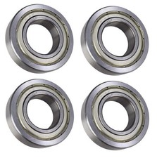  4 Each R16-ZZ Shielded Radial Ball Bearing 1 ID X 2 OD X 1/2 Wide SpinCo