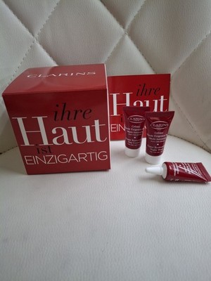 ClarinsHaute Exigence Set Tagescreme 5ml,Nachtcreme 5ml,Augencreme 3ml