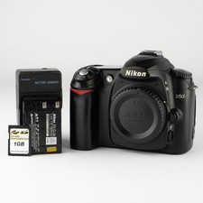 Nikon D50 6.1MP DSLR Camera Body 8k Shots Working Good Condition