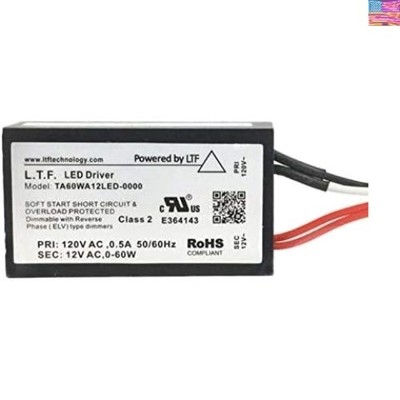 12V Class 2 60W Electronic Transformer LED