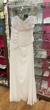 Jordan 2038 Wedding Dress Size 8 white