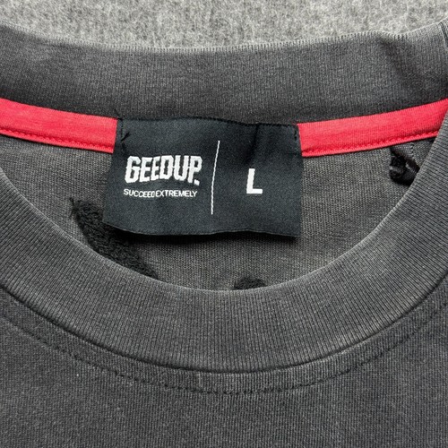 Geedup Shirt Mens Large Faded Black Always Neighbourhood Crew Short Sleeve Tee - 第 5/10 張圖片