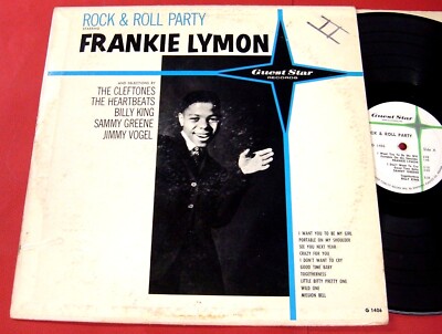 Frankie Lymon ''ROCK & ROLL PARTY'' 1960,Guest Star G 1406.Various artists VG+/VG+