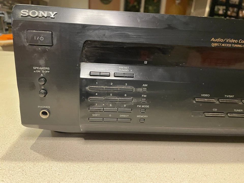 Sony STR-DE135 Receiver HiFi Stereo Home Audio 5.1 Channel AM/FM Tuner No Remote - Image 2 of 4