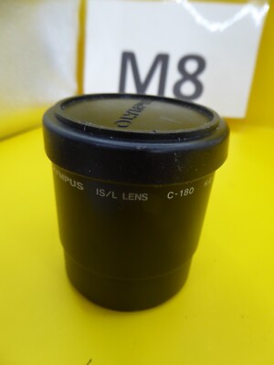 Olympus IS/L C-180 1.7X 52MM H.Q Converter Objektiv mit Kappe Top Zustand