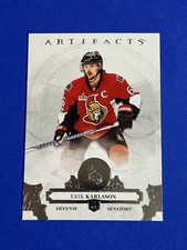 2017-18 Upper Deck Artifacts Erik Karlsson #49 Ottawa Senators (Q)