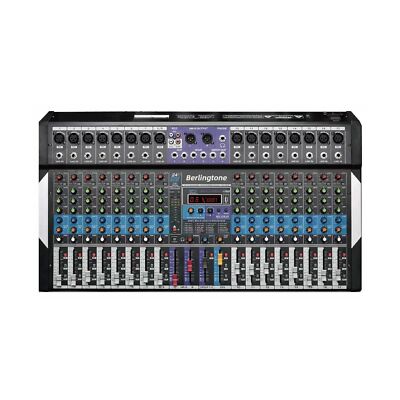 -Berlingtone,16 Channel Professional Bluetooth Studio Audio Mixer - DJ Sound ...