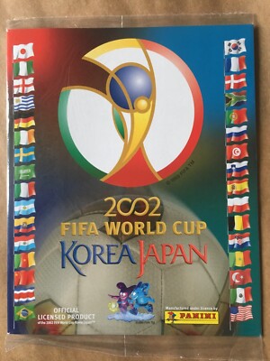 2002 ワールドカップ 韓国 日本 パニーニ アルバム コンプリート 100% ORIGINAL COMPLETE PRINTED ALBUM FIFA WORLD CUP KOREA JAPAN