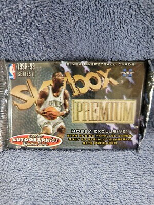 1998-99 Skybox Premium Hobby pack series 1 Basketball chance for Kobe Jordan