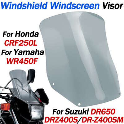 Motorcycle Windshield Replacement Wind Screen For SU&ZUKI DR650